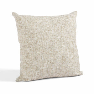 TOV Furniture Poh 20" Boucle Square Throw Pillow - Soft, Sculptural Accent for Modern and Classic Interiors Washed Beige / Pillow Cover Only TOV-C18802-COVER