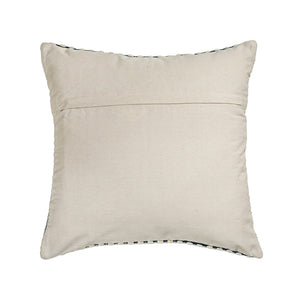 TOV Furniture Maresh Coastal-Inspired 20" Square Woven Cotton Throw Pillow for Effortless Home Styling & Comfort Ocean / With Insert TOV-C18845