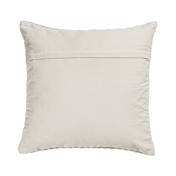 TOV Furniture Maresh Coastal-Inspired 20" Square Woven Cotton Throw Pillow for Effortless Home Styling & Comfort Cloud / With Insert TOV-C18846