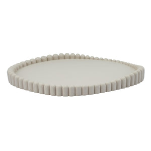 TOV Furniture Alna Catchall Tray - Handmade Concrete Organizer with Sculptural Design for Stylish Home Decor TOV-C18863