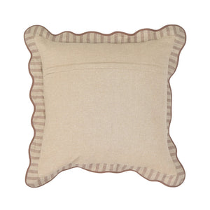 TOV Furniture Striped 20" Linen Throw Pillow - Handcrafted Accent with Soft Cotton-Linen Blend and Unique Charm TOV-C18888