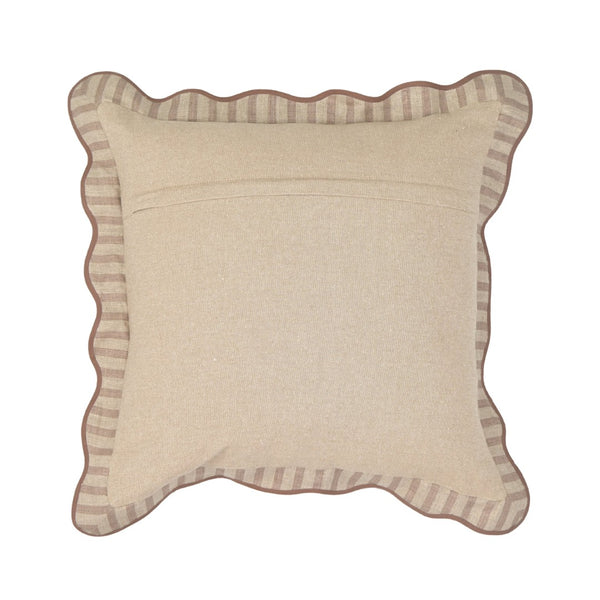 TOV Furniture Striped 20" Linen Throw Pillow - Handcrafted Accent with Soft Cotton-Linen Blend and Unique Charm TOV-C18888