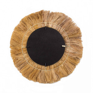 TOV Furniture Karissa Mirror - Handcrafted Abaca Fiber Design for Bohemian & Safari-Inspired Home Décor Elegance TOV-C21002