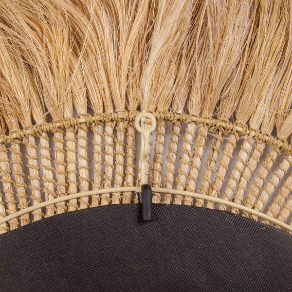 TOV Furniture Karissa Mirror - Handcrafted Abaca Fiber Design for Bohemian & Safari-Inspired Home Décor Elegance TOV-C21002