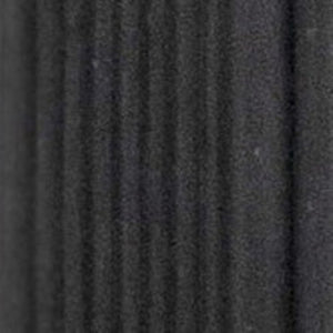 TOV Furniture Tanya Rattan Round Wall Mirror – Bohemian Fluted Frame for Brightening Any Space with Style Black TOV-C54446