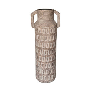 TOV Furniture Earthenware Handcrafted Flower Vase - Unique Artisan Decor for Modern, Boho, or Eclectic Spaces TOV-C54679