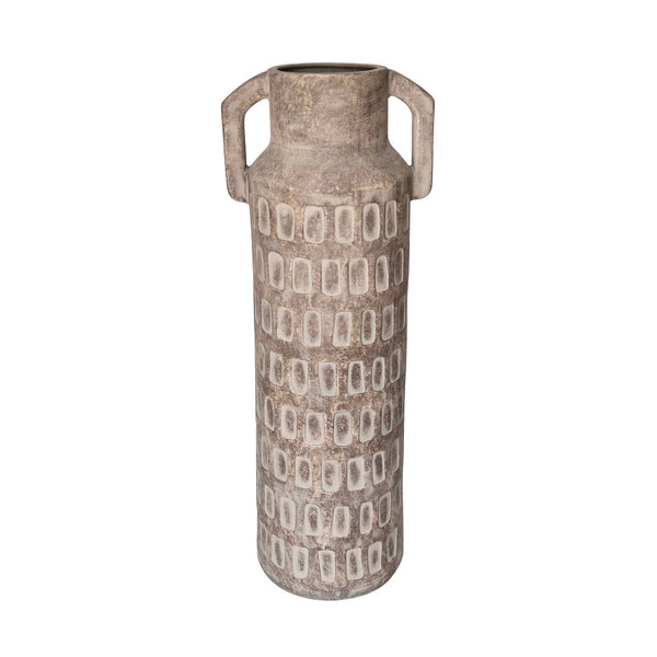 TOV Furniture Earthenware Handcrafted Flower Vase - Unique Artisan Decor for Modern, Boho, or Eclectic Spaces TOV-C54679
