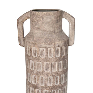 TOV Furniture Earthenware Handcrafted Flower Vase - Unique Artisan Decor for Modern, Boho, or Eclectic Spaces TOV-C54679