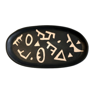 TOV Furniture Ceramic Handcrafted Catchall Dish - Elegant Valet Tray for Keys, Jewelry & Home Décor - Unique Gift TOV-C54687