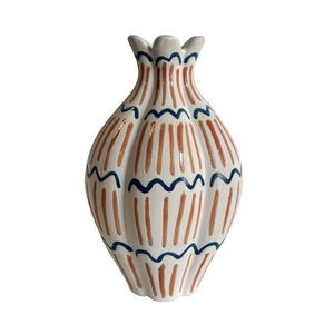 TOV Furniture Ceramic Coastal-Inspired Coral Vase – Handcrafted, Unique Accent for Modern & Boho Interiors TOV-C54688
