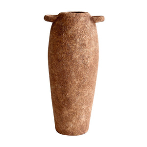 TOV Furniture Earthenware Narrow Vase - Handcrafted Terracotta Accent for Modern & Boho Decor, Unique & Versatile TOV-C54697