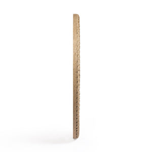 TOV Furniture Midge 40.5" Handwoven Rope Round Wall Mirror - Coastal Charm for Any Room, Easy to Hang & Brighten TOV-C54797