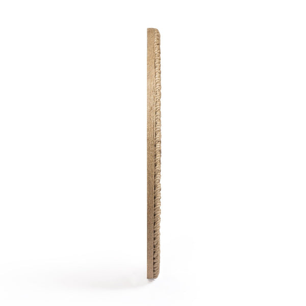 TOV Furniture Midge 40.5" Handwoven Rope Round Wall Mirror - Coastal Charm for Any Room, Easy to Hang & Brighten TOV-C54797