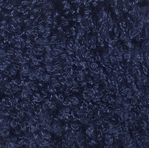 TOV Furniture Tibetan Sheepskin 20"X12" Throw Pillow - Luxurious Plush Comfort for Stylish Home Decor Accents Blue TOV-C5703