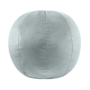 TOV Furniture Boba Velvet Ball Throw Pillow - Plush, Playful Accent for Cozy Living Spaces and Stylish Decor Sea Blue / Small TOV-C68171