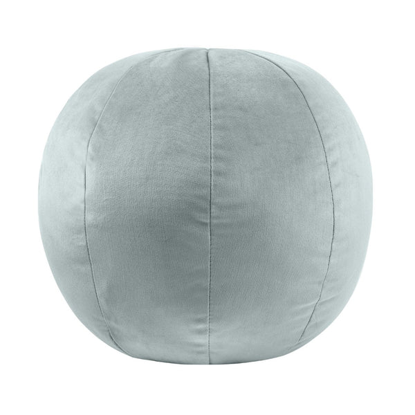 TOV Furniture Boba Velvet Ball Throw Pillow - Plush, Playful Accent for Cozy Living Spaces and Stylish Decor Sea Blue / Small TOV-C68171