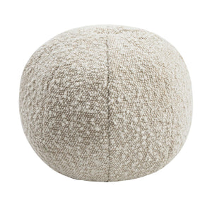 TOV Furniture Boba Boucle Ball Throw Pillow - Sculptural Comfort Accent for Modern Living Spaces & Cozy Nooks Beige / Small TOV-C68172