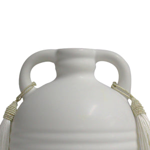 Adonis White Ceramic Vase TOV-C68607 TOV Furniture