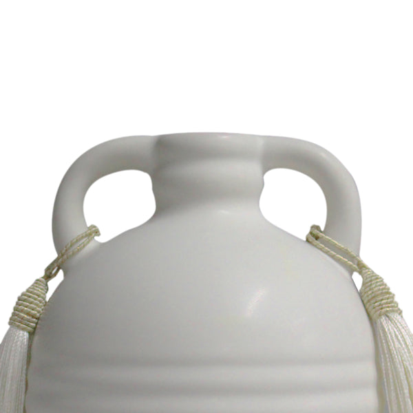 Adonis White Ceramic Vase TOV-C68607 TOV Furniture