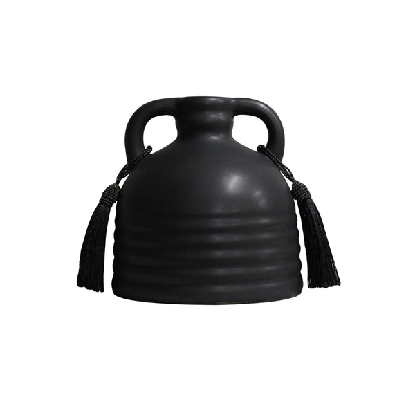 Adonis Black Ceramic Vase TOV-C68611 TOV Furniture