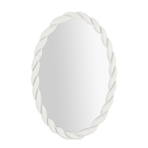 Agnes Cream Oval Mirror TOV-C68812 TOV Furniture