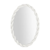 Agnes Cream Oval Mirror TOV-C68812 TOV Furniture