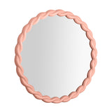 Agnes Mauve Round Mirror TOV-C68815 TOV Furniture