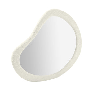 Klaryss Teardrop Boucle Mirror TOV-C68851 TOV Furniture