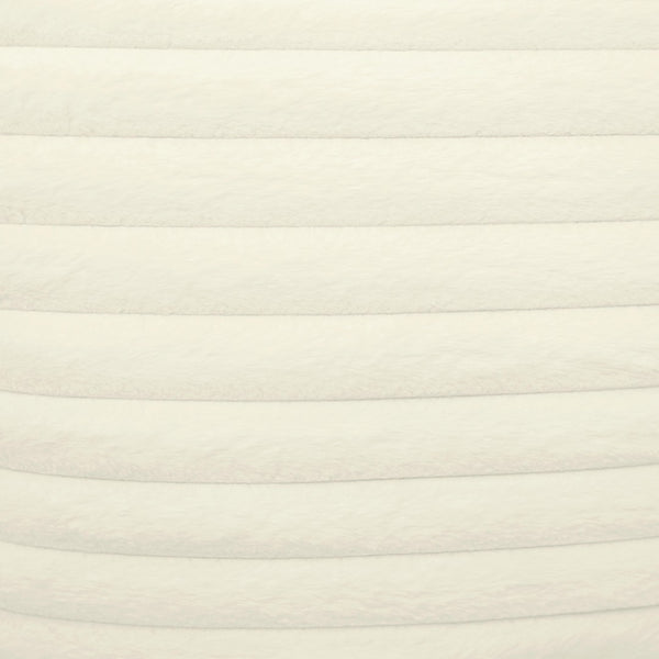 TOV Furniture Furry Luxurious Vegan Fur Rectangular Throw Pillow Cover for Cozy, Stylish Home Décor Refresh Cream / Pillow Cover Only TOV-C68931-COVER