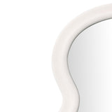 Rhodes Cream Velvet 70" Floor Mirror TOV-C68954 TOV Furniture