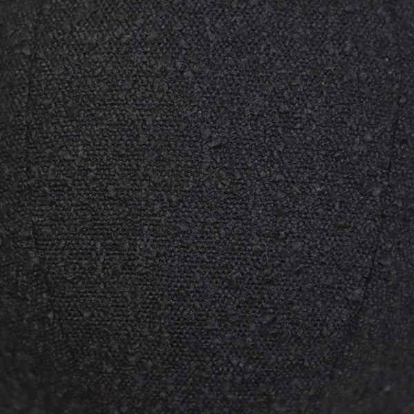 TOV Furniture Boba Boucle Ball Throw Pillow - Cozy Modern Accent for Living Room, Bedroom, or Playful Decor Black / Large TOV-C68974