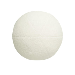 TOV Furniture Boba Vegan Shearling Ball Pillow - Luxurious Plush Comfort for Cozy Living Room Decor & Style Large TOV-C68976
