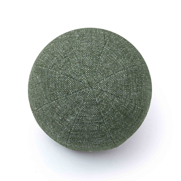 TOV Furniture Boba Textured Sphere Throw Pillow - Luxurious Chenille Accent for Stylish Decor & Comfort Forest Green / Large TOV-C69262
