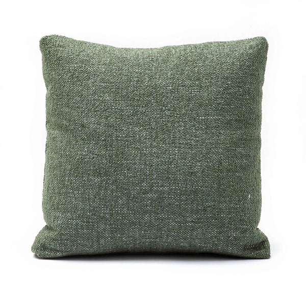 TOV Furniture Malolo Green Basketweave Chenille Throw Pillow Cover – Cozy, Handmade Accent for Any Space 20" / Pillow Cover Only TOV-C69264-COVER