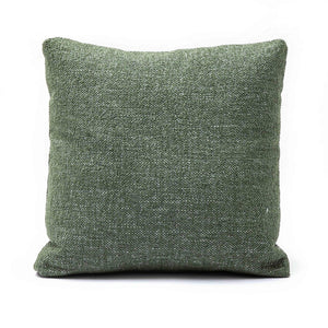 TOV Furniture Malolo Green Basketweave Chenille Throw Pillow Cover – Cozy, Handmade Accent for Any Space 20" / With Insert TOV-C69264