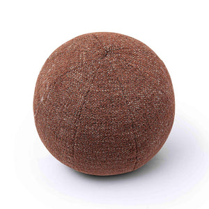 TOV Furniture Boba Textured Sphere Throw Pillow - Luxurious Chenille Accent for Stylish Decor & Comfort Red / Small TOV-C69268
