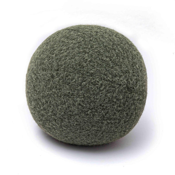 TOV Furniture Boba Long Mohair Ball Pillow - Plush Decorative Accent for Cozy Living Spaces and Modern Decor Green / Small TOV-C69270