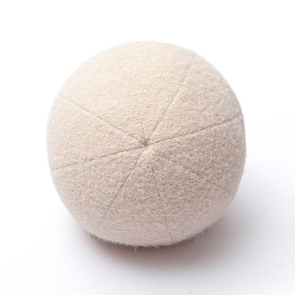 TOV Furniture Boba Long Mohair Ball Pillow - Plush Decorative Accent for Cozy Living Spaces and Modern Decor Rose/Tan / Large TOV-C69272