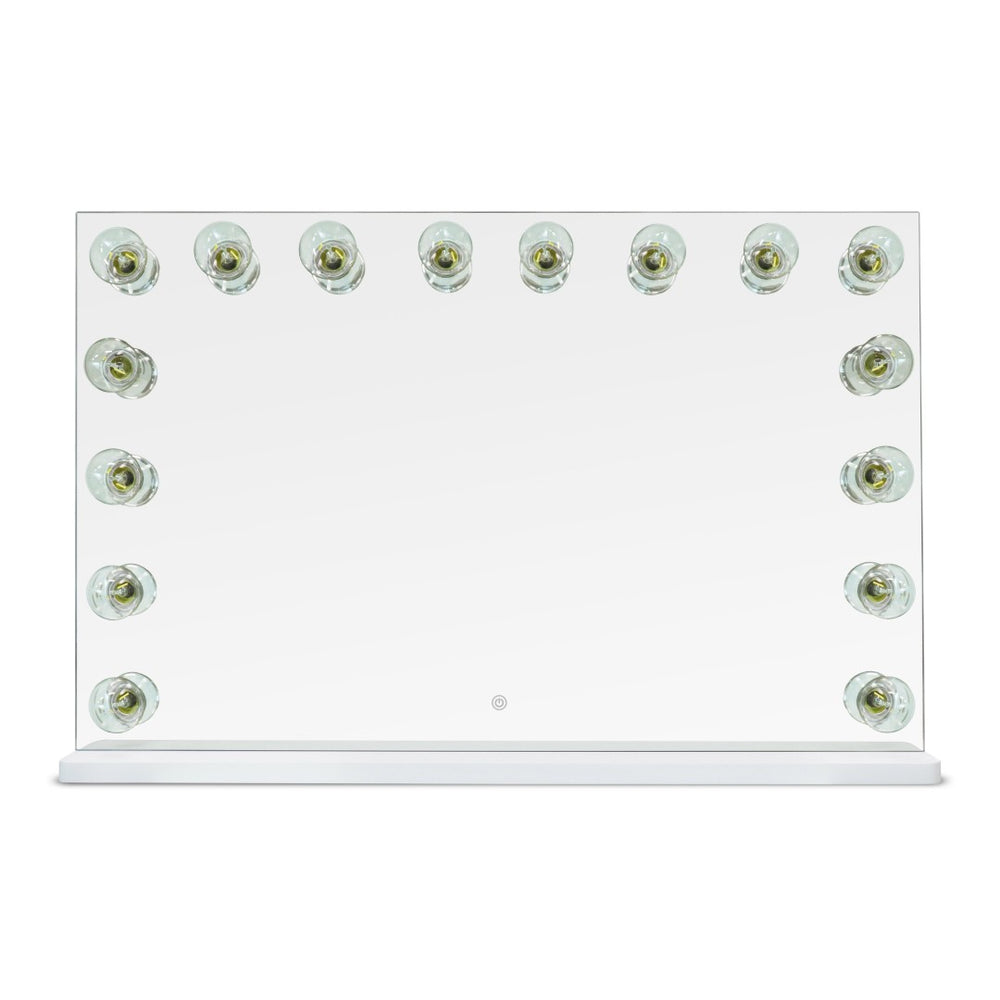 TOV Furniture Lola Vanity Mirror - Hollywood Glamour with LED Lights for Flawless Makeup and Grooming Experience Large TOV-C69309