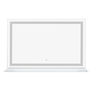 TOV Furniture Lola LED Panel Vanity Mirror – Elevate Your Glam with Smart Touch Controls and Premium Illumination Large TOV-C69311