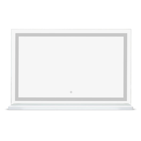 TOV Furniture Lola LED Panel Vanity Mirror – Elevate Your Glam with Smart Touch Controls and Premium Illumination Large TOV-C69311