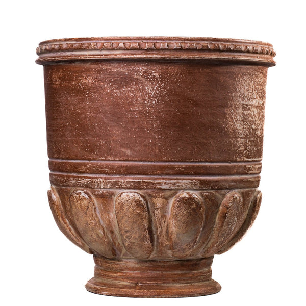 TOV Furniture Visha Grecian Terracotta Vase - Hand-Finished Artisanal Decor for Organic Home Styling & Accents TOV-C80024