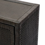 Amara Charcoal Woven Rattan Buffet TOV-D21015 TOV Furniture