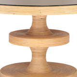 Apollonia Natural Rattan Round Dining Table TOV-D21021 TOV Furniture