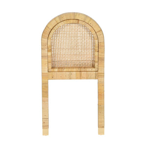 TOV Furniture Amara Cream Linen Arched Dining Chair - Stylish Comfort with Natural Materials for Any Space TOV-D21030