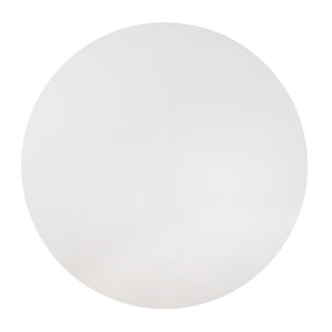 TOV Furniture Kali 55" White Round Dining Table - Modern Handcrafted Centerpiece for Stylish Dining & Entertaining TOV-D44174