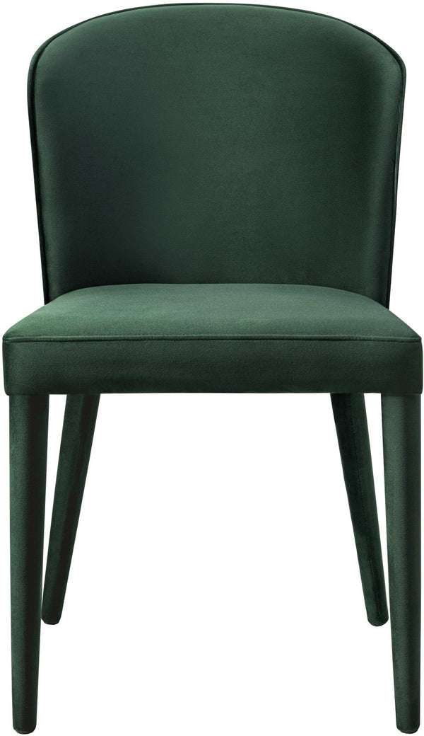TOV Furniture Metropolitan Velvet Dining Chair - Luxurious Comfort and Modern Design for Your Elegant Dining Space Forest Green TOV-D54