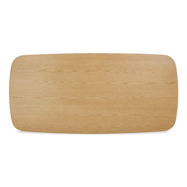 TOV Furniture Cybill Natural Ash Rectangular Dining Table – Coastal-Modern Design for Stylish Entertaining & Dining TOV-D54536