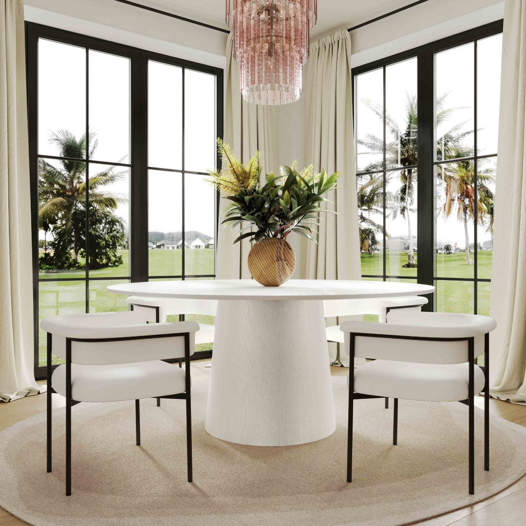 TOV Furniture Taylor Dining Arm Chair - Thumbnail 4