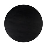 Gevra Black Acacia & Faux Plaster Dining Table TOV-D54245 TOV Furniture